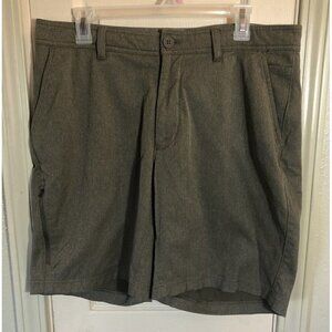 The North Face Mens Size 34 Grey Flat Front Chino Shorts